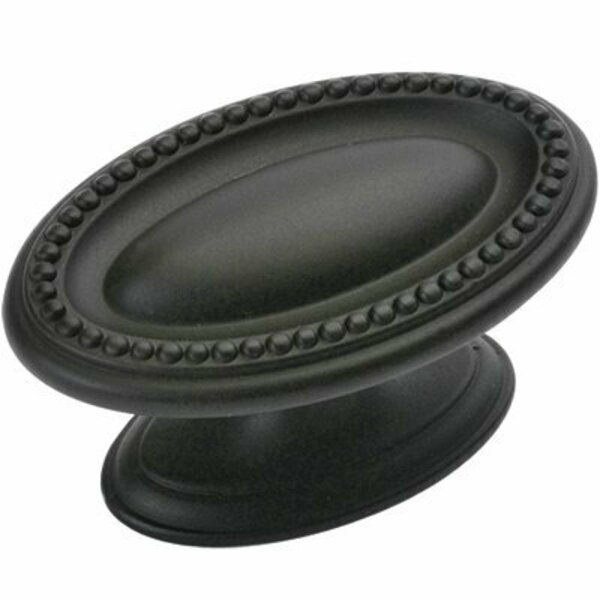 Belwith P3600-10b Knob 1-3/4 X 1-1/8in Oval Oil Rubbed Bronze P3600-10B